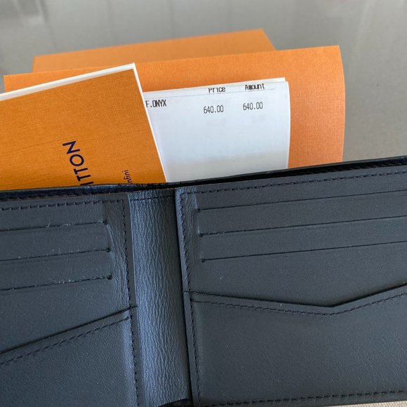 Genuine LOUIS VOITTON slender wallet - Picture 4 of 8